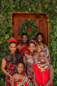 Bobi Wine And His Family In Christmas Holiday Photoshoot