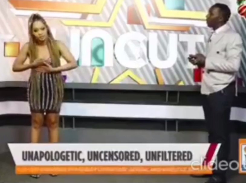 e-readmedia-Zahara Totto, an NBS TV presenter, Embarrasses Herself on Live Television