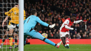 Nicolas Pepe Leads Arsenal To Win In Just 20mins Against Wolves