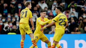 Barcelona Takes Big Win From Santiago Bernabeu In El Clasico Winning With 4-0