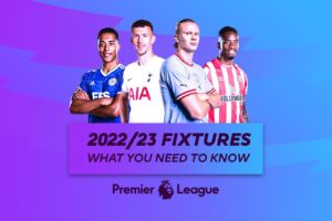 Premier League Fixture For 2022-2023 Has Been Released