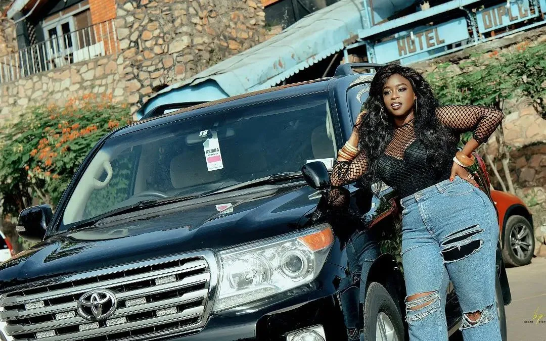 Angella Katatumba Brags On Men After Buying A Brand New Toyota Landcruiser V8 2020