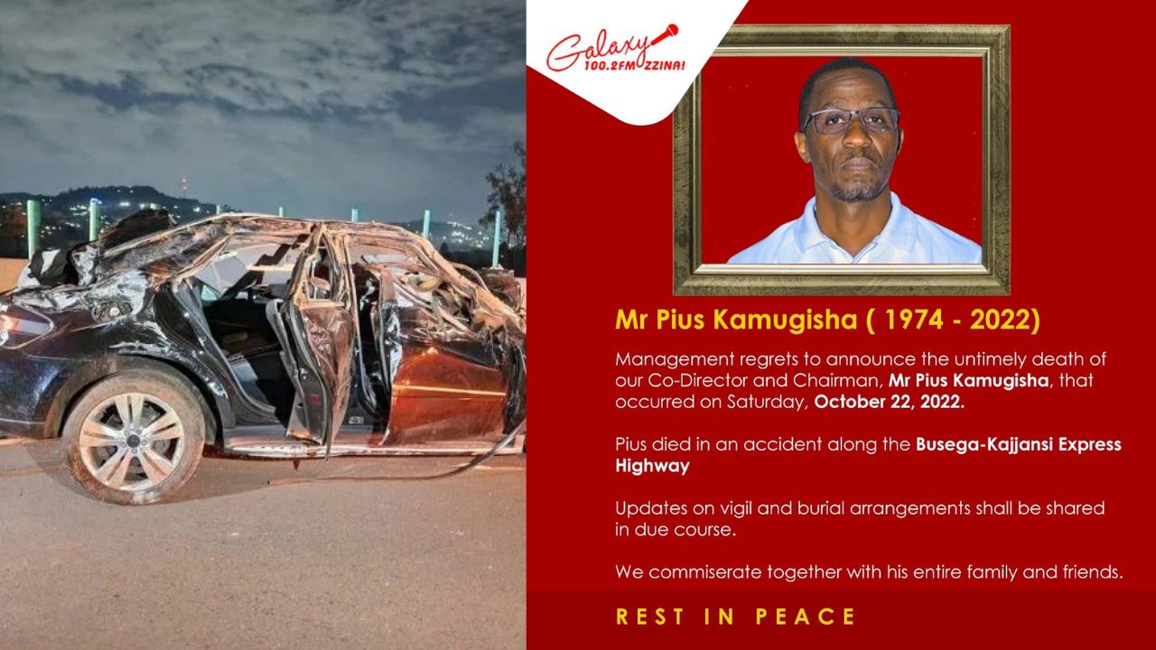 How Pius Kamugisha, Co-Founder Of Galaxy Met His Demise