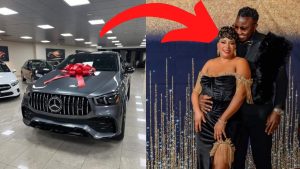 Ugandan Socialite Juliet Zawedde Gifts Boyfriend New Benz On His Birthday