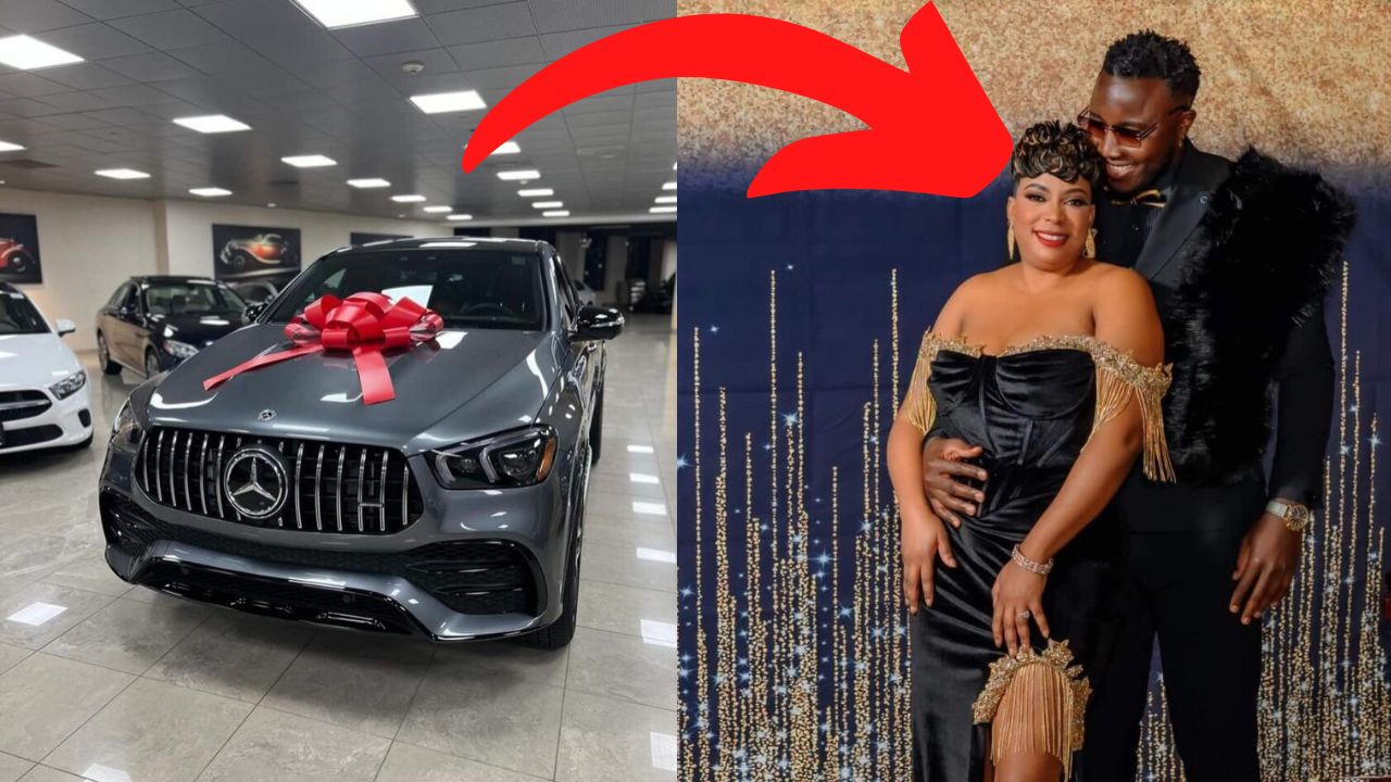 Ugandan Socialite Juliet Zawedde Gifts Boyfriend New Benz On His Birthday