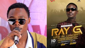 Ray G to Have His Ray G Live in Concert at Lugogo Cricket Oval